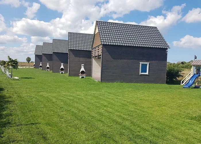 بيت للعطل Przystan Jastrzebia Z Alpakami